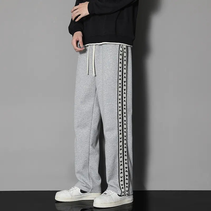 Chic Straight-Leg Casual Sport Pants