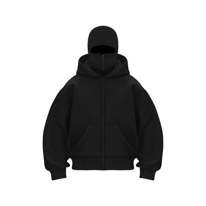 Dual Hood Fleece Sweater