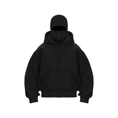 Dual Hood Fleece Sweater