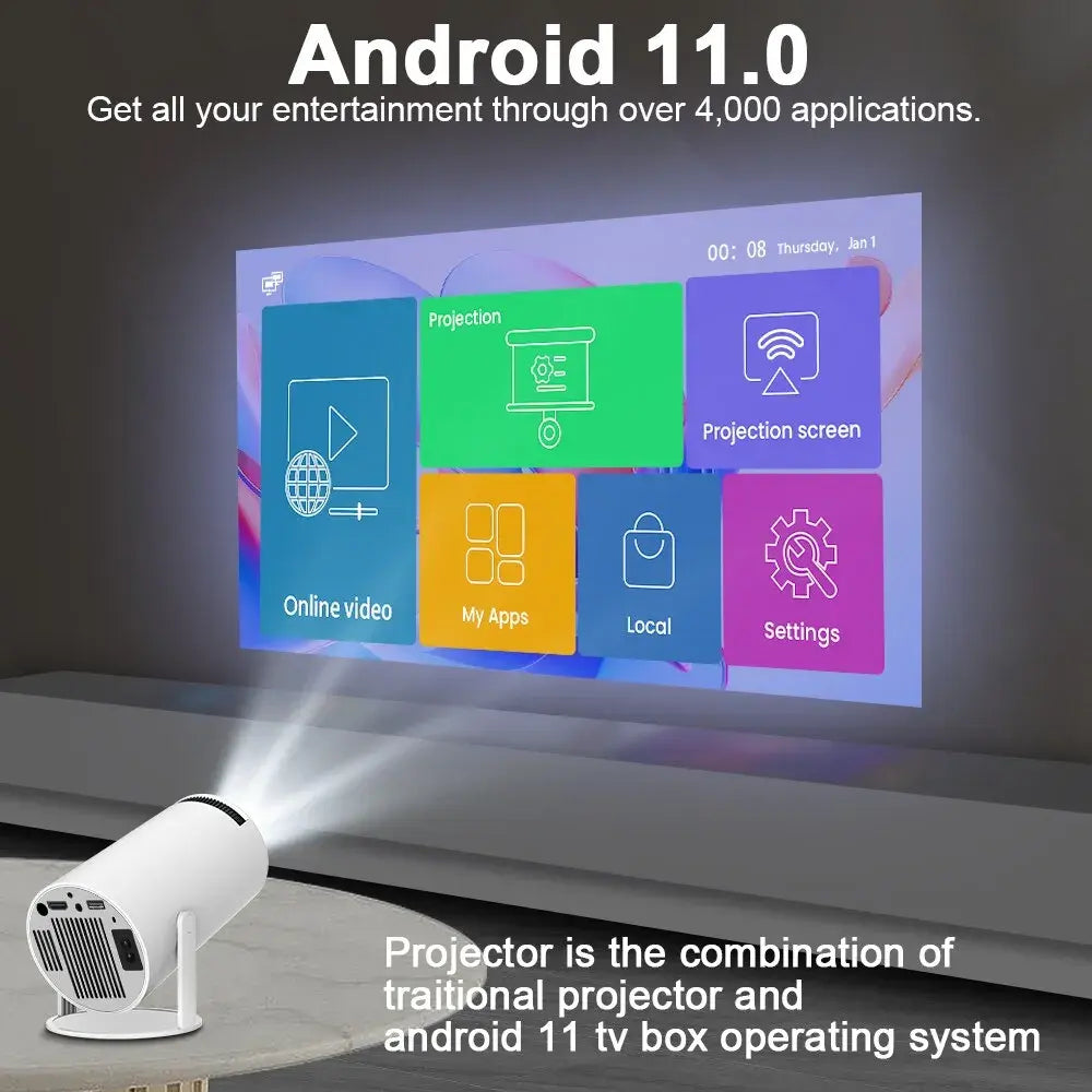 CinemaX Smart Projector