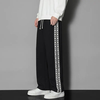 Chic Straight-Leg Casual Sport Pants