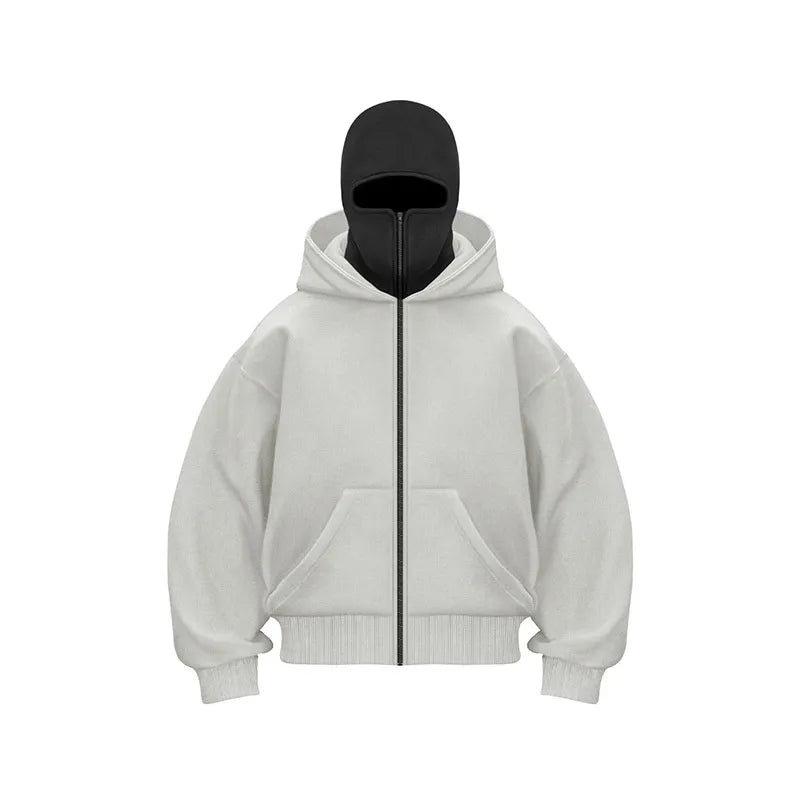 Dual Hood Fleece Sweater