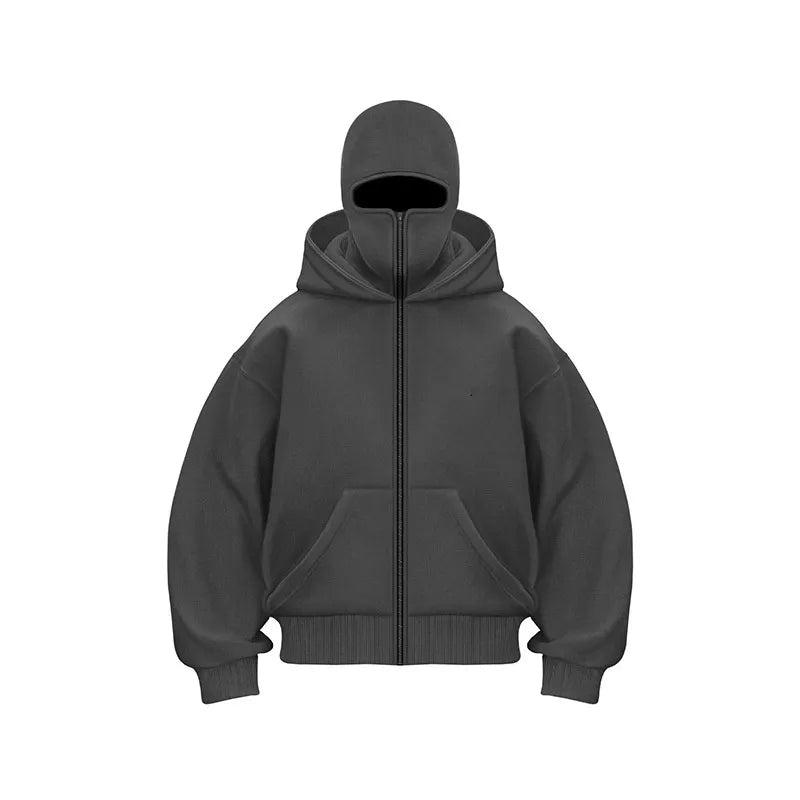 Dual Hood Fleece Sweater